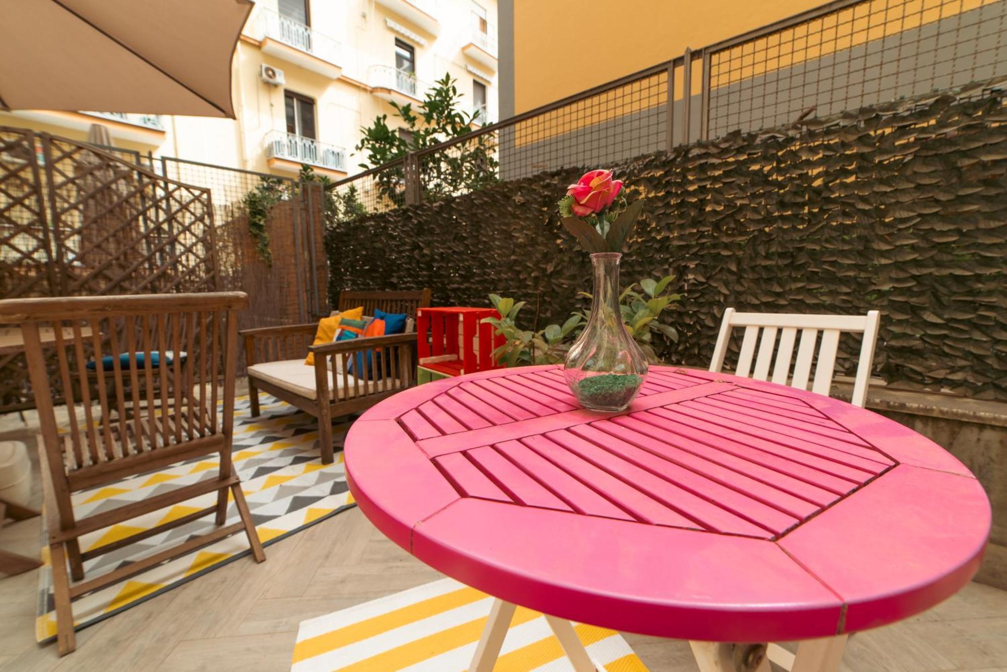 סלרנו Portarotese Apartment With Terrace מראה חיצוני תמונה