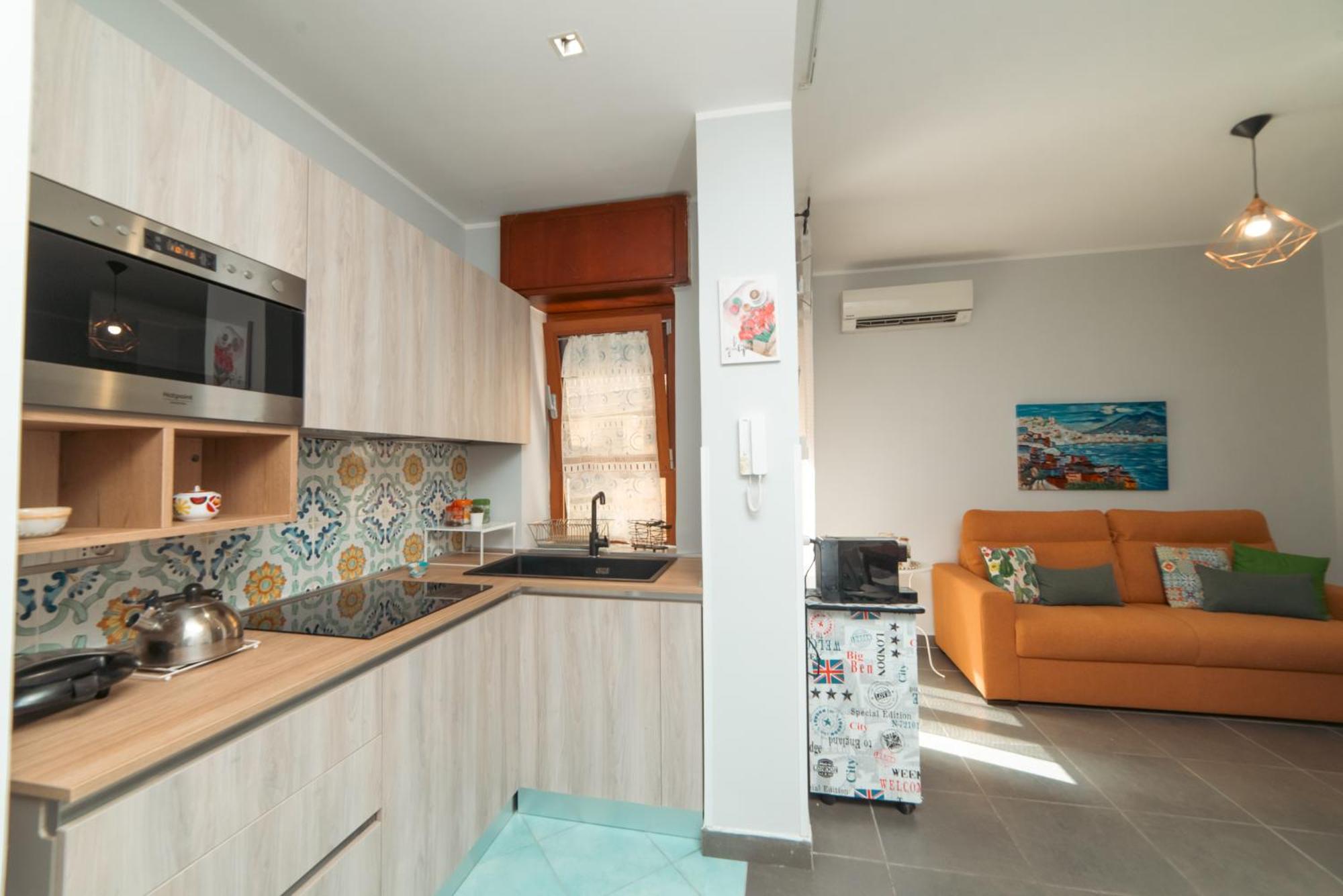 סלרנו Portarotese Apartment With Terrace מראה חיצוני תמונה